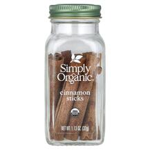 Cinnamon Sticks Экстракт корицы Simply Organic 32 г Cinnamon Sticks Экстракт корицы Simply Organic 32 г