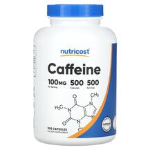 Caffeine 100 mg Кофеин Nutricost 500 капсул