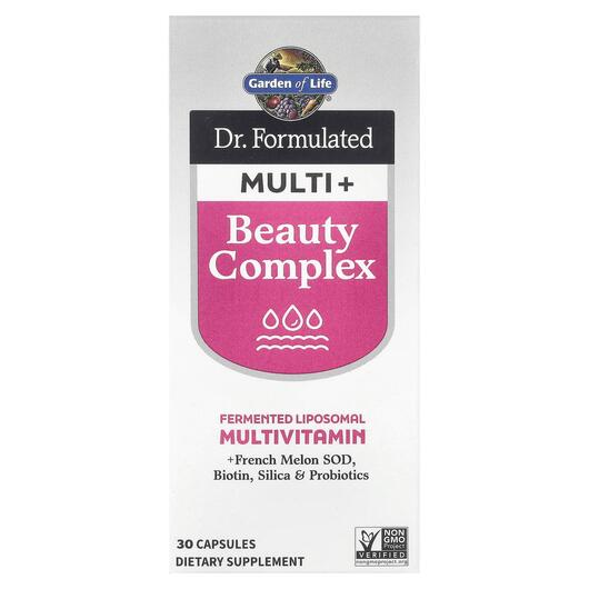 Основне фото товара Dr. Formulated Multi+ Beauty Complex, Вітаміни для жінок, 30 капс