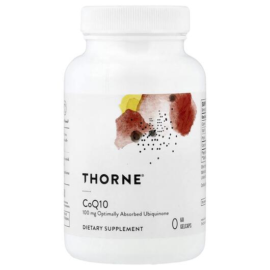 Основне фото товара Thorne, Q-Best 100, Коензим CoQ10, 60 капсул