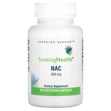 NAC 500 mg N-ацетилцистеин Seeking Health 90 капсул NAC 500 mg N-ацетилцистеин Seeking Health 90 капсул