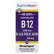 Фото товару B-12 B-6 & Folic Acid, Вітамін B12 Кобаламін, 100 таблеток