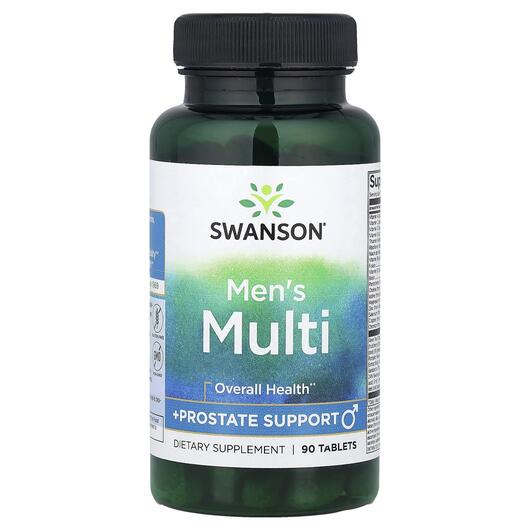 Основне фото товара Men's Multi + Prostate Support, Підтримка простати, 90 табле