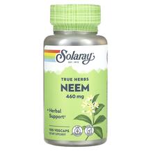 Ніім True Herbs Neem 460 mg Solaray 100 капсул