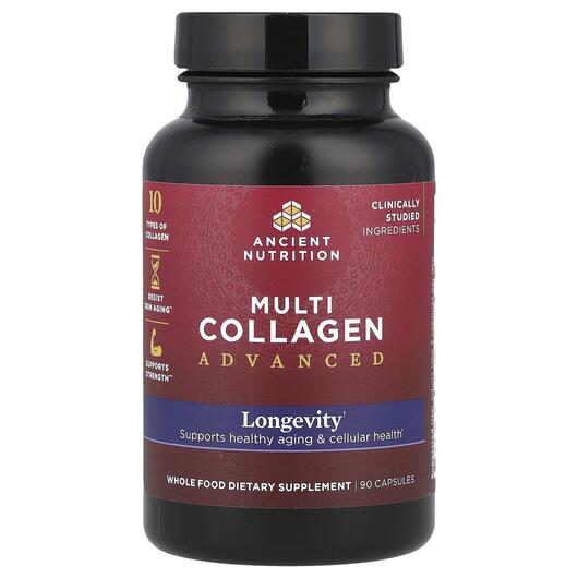Основное фото товара Коллаген, Multi Collagen Advanced Longevity, 90 капсул