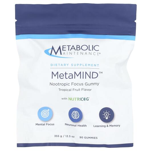 Основное фото товара Поддержка мозга, MetaMIND with Nutricog, 90 таблеток