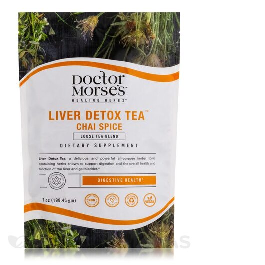 Основне фото товара Liver Detox Tea Chai Spice Loose Tea Blend, Очищення печінки, 198