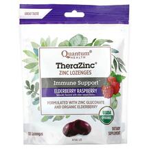 Чорна Бузина TheraZinc Lozenges Elderberry Raspberry