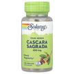Solaray, Каскара 450 мг, Cascara Sagrada 450 mg, 100 капсул