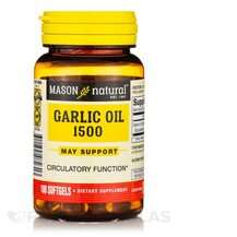 Екстракт Часнику Garlic Oil 1500 Mason 100 капсул Екстракт Часнику Garlic Oil 1500 Mason 100 капсул