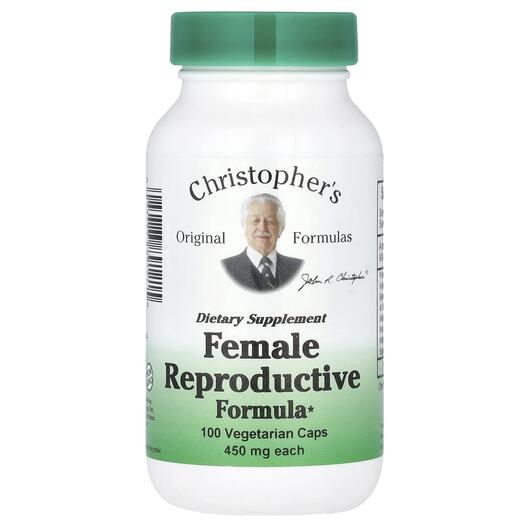 Основне фото товара Female Reproductive, Синергічна суміш трав, 100 капсул
