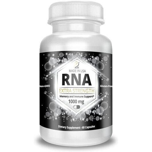 Основне фото товара ACTIF, RNA Extra Strength, РНК / ДНК, 60 капсул