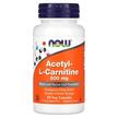 NOW, Ацетил-L-Карнитин 500 мг, Acetyl-L-Carnitine, 50 капсул