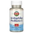 Фото товару KAL, Acidophilus ProBiotic-5, Лактобактерії Ацидофілус, 60 капсул