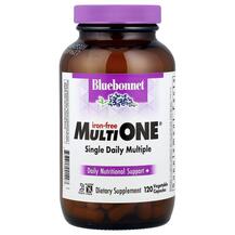 Multi One Multiple Мультивитамины без железа Bluebonnet