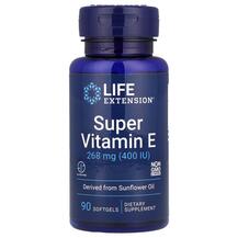 Вітамін E Super Vitamin E 268 mg Life Extension
