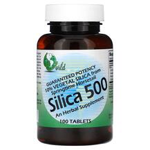Кремній Silica 500 World Organic 100 таблеток Кремній Silica 500 World Organic 100 таблеток