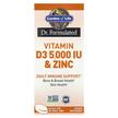 Фото товару Garden of Life, Vitamin D3 & Zinc, Вітамін D3, 30 таблеток
