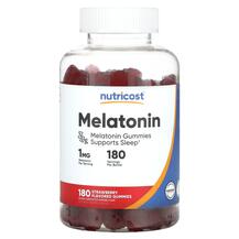 Melatonin Strawberry 1 mg Мелатонин Nutricost 180 таблеток