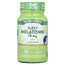 Melatonin Plus L-Theanine 10 mg Мелатонин Nature's Truth