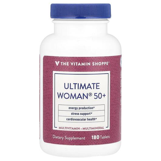 Основне фото товара Ultimate Woman 50+ Multivitamin, Вітаміни для жінок 50+, 180 табл