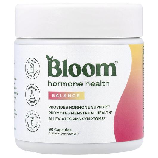 Основное фото товара Bloom, Поддержка гормонов, Hormone Health Balance, 90 капсул