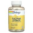Фото товару 1:1 Ratio Cal-Mag Citrate with Vitamin, Кальцій Магній, 180 Vegca