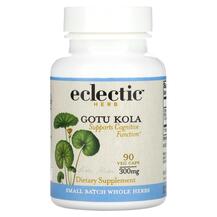 Готу Кола 300 мг Gotu Kola 300 mg Eclectic Herb