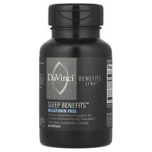 Sleep Benefits Melatonin Free Мелатонин DaVinci 60 капсул