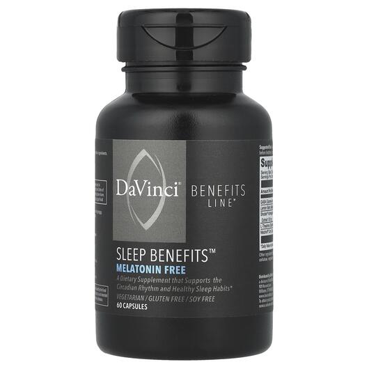 Основне фото товара Sleep Benefits Melatonin Free, Мелатонін, 60 капсул