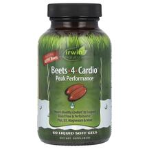 Червоний буряк Beets-4-Cardio Irwin Naturals 60 капсул