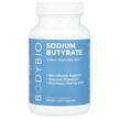 BodyBio, Sodium Butyrate, Бутират натрію, 100 капсул