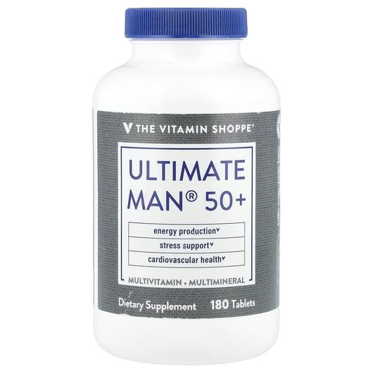 Основное фото товара Ultimate Man 50+ Multivitamin, Витамины для мужчин 50+, 180 табле