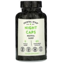 Мелатонін Night Caps Crystal Star 60 капсул