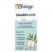 Фото товару Solaray, Sharpmind Memory, Підтримка мозку, 60 Vegcaps