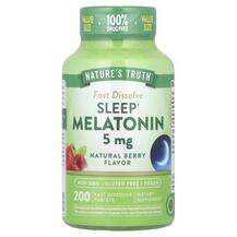 Sleep Melatonin Natural Berry 5 mg Мелатонин Nature's