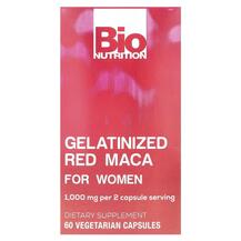 Gelatinized Red Maca For Women 1000 mg Мака Bio Nutrition