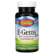 E-Gems Plus 400 IU 268 mg, Вітамін E Токофероли, 100 капсул