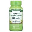 Фото товара Ашваганда, KSM-66 Ashwagandha Plus L-Theanine 600 mg, 60 таблеток
