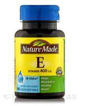 Вітамін E Токофероли Vitamin E 400 IU Nature Made