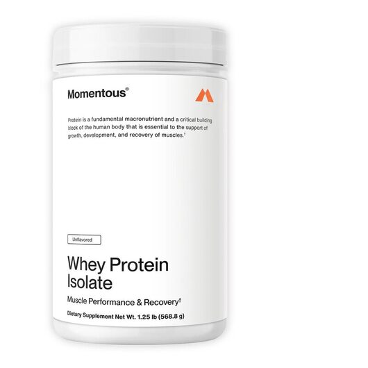 Основне фото товара Whey Protein Isolate Unflavored, Протеїн Ізолят, 568.8 г