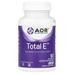 Фото товару AOR, Total E, Вітамін E, 60 капсул
