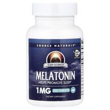 Мелатонін 1 мг Melatonin 1 mg 300 Source Naturals