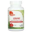 Фото товару 120/80 Cardiovascular Support Formula, Кардіо комплекс, 60 капсул