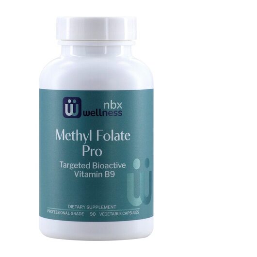 Основне фото товара NBX Wellness, Methyl Folate Pro, Метилфолат, 90 капсул