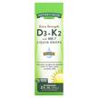 Фото товару Extra Strength D3 + K2 with MK-7 Liquid Drops, Вітаміни D3 K2, 59
