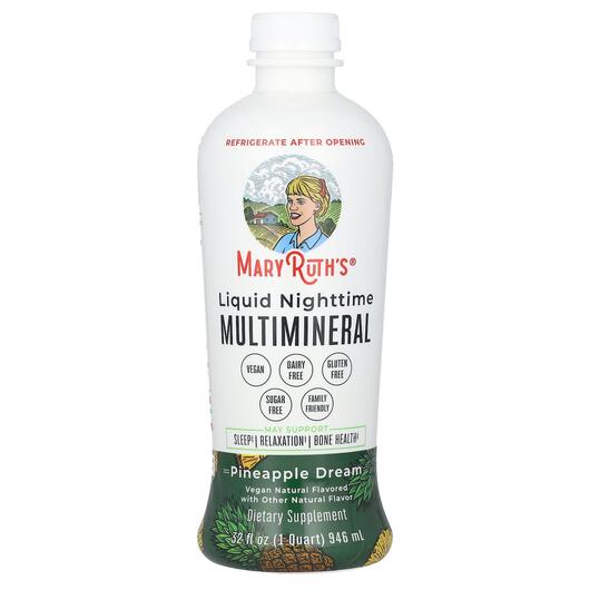 Основне фото товара Liquid Nighttime Multimineral Pineapple Dream, Мультивітаміни, 94