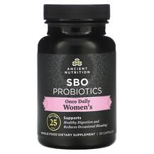 SBO Probiotics Once Daily Women's 25 Billion CFU для