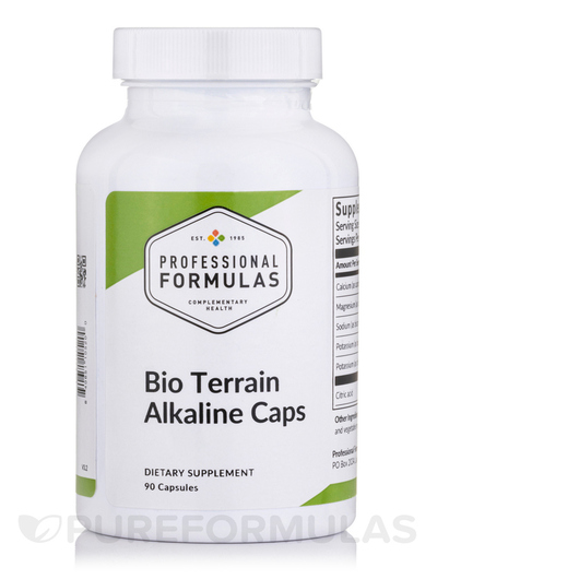 Основне фото товара Bio Terrain Alkaline Caps, Баланс рівня pH, 90 капсул