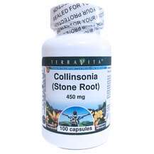 Collinsonia Stone Root 450 mg Коллинсония TerraVita
